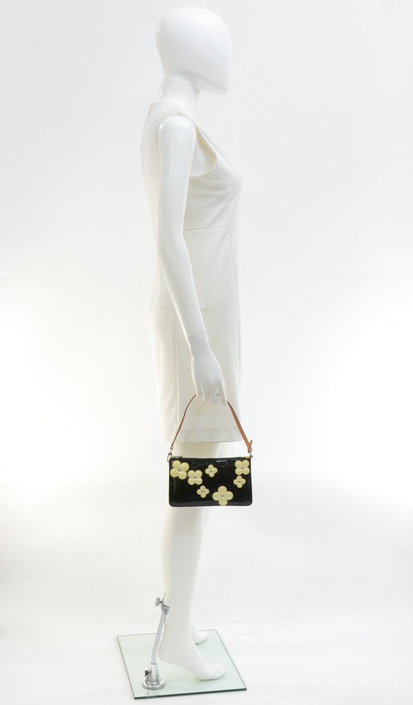 Louis Vuitton Lexington Flowers Black Patent leather ref.40225 - Joli Closet
