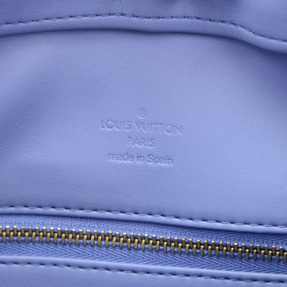 Louis Vuitton Light Blue Vernis Houston Shoulder Bag M91005 - YI00176