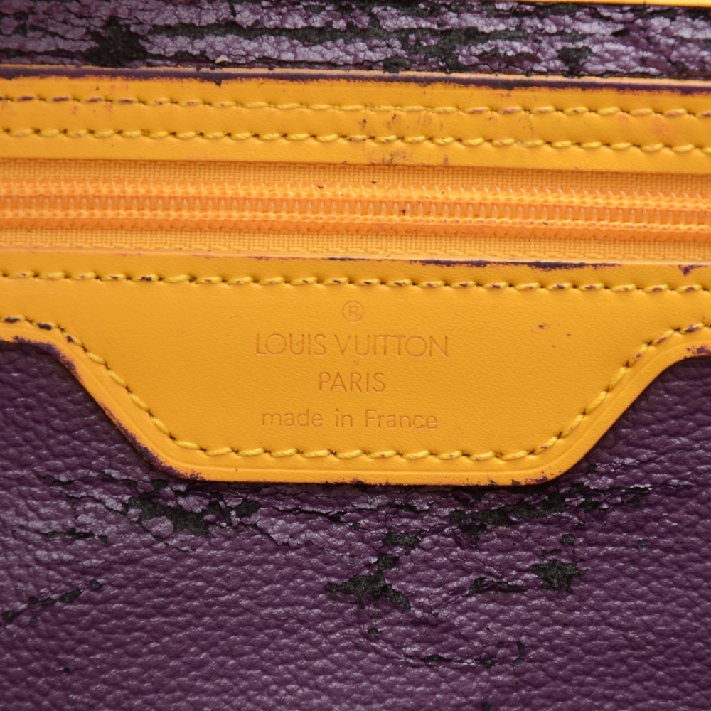 Louis Vuitton Petit Sac Plat Bag Epi Leather Yellow 114532265