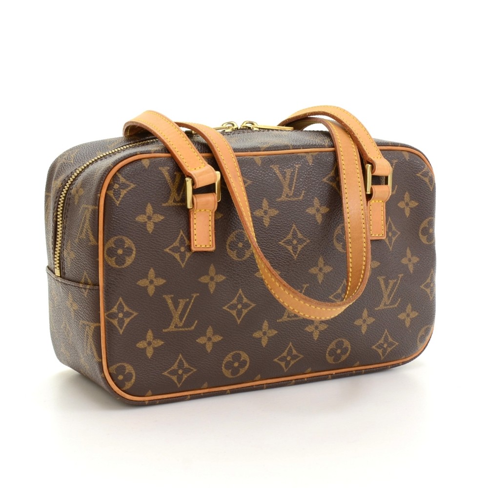 Louis Vuitton Louis Vuitton Cite Mm Monogram Canvas Shoulder Bag 