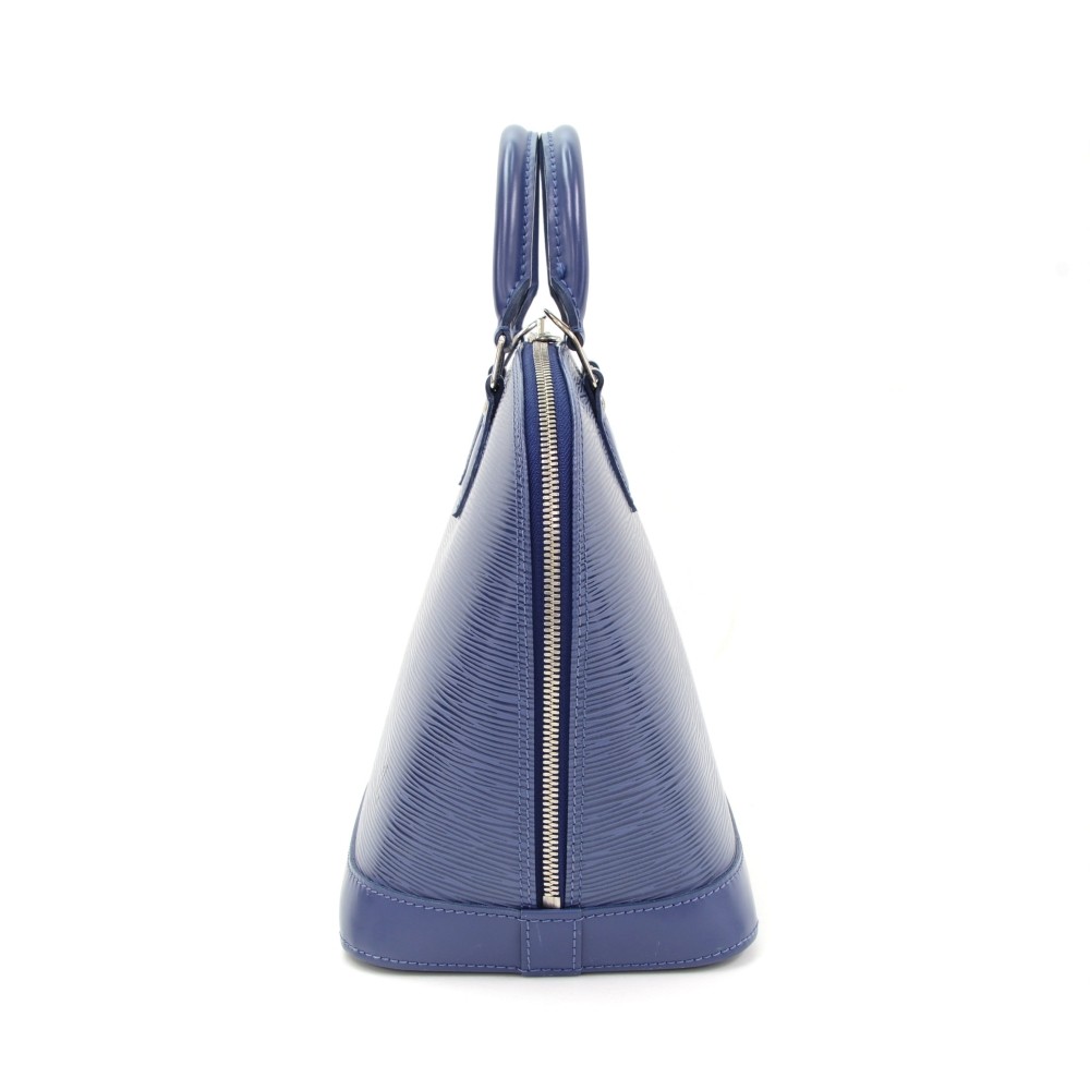 Louis Vuitton Navy Epi Leather Alma BB w/ Strap – Oliver Jewellery