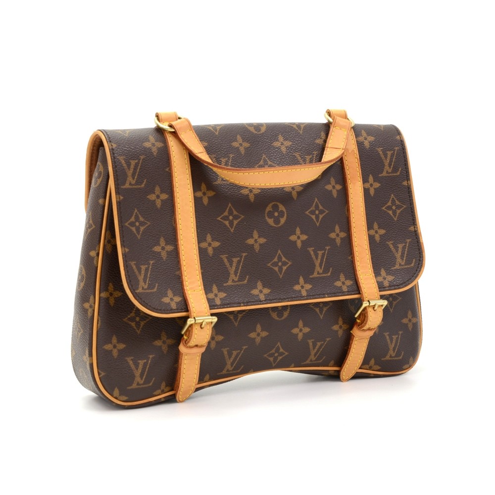 Auth Louis Vuitton Monogram Marelle Sac a Dos 3 way Shoulder bag