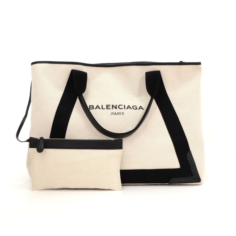 balenciaga bag white and black