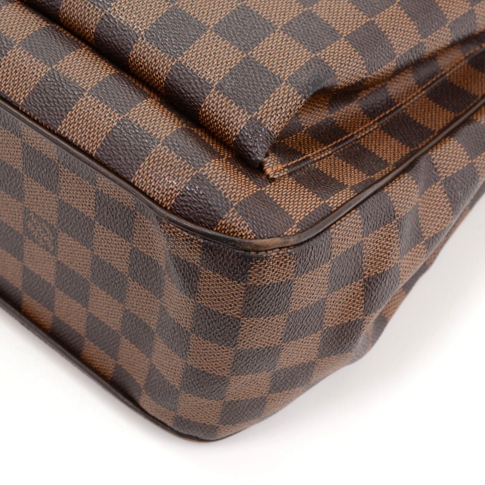 Louis Vuitton Uzes tote bag with front pockets in damier ebene