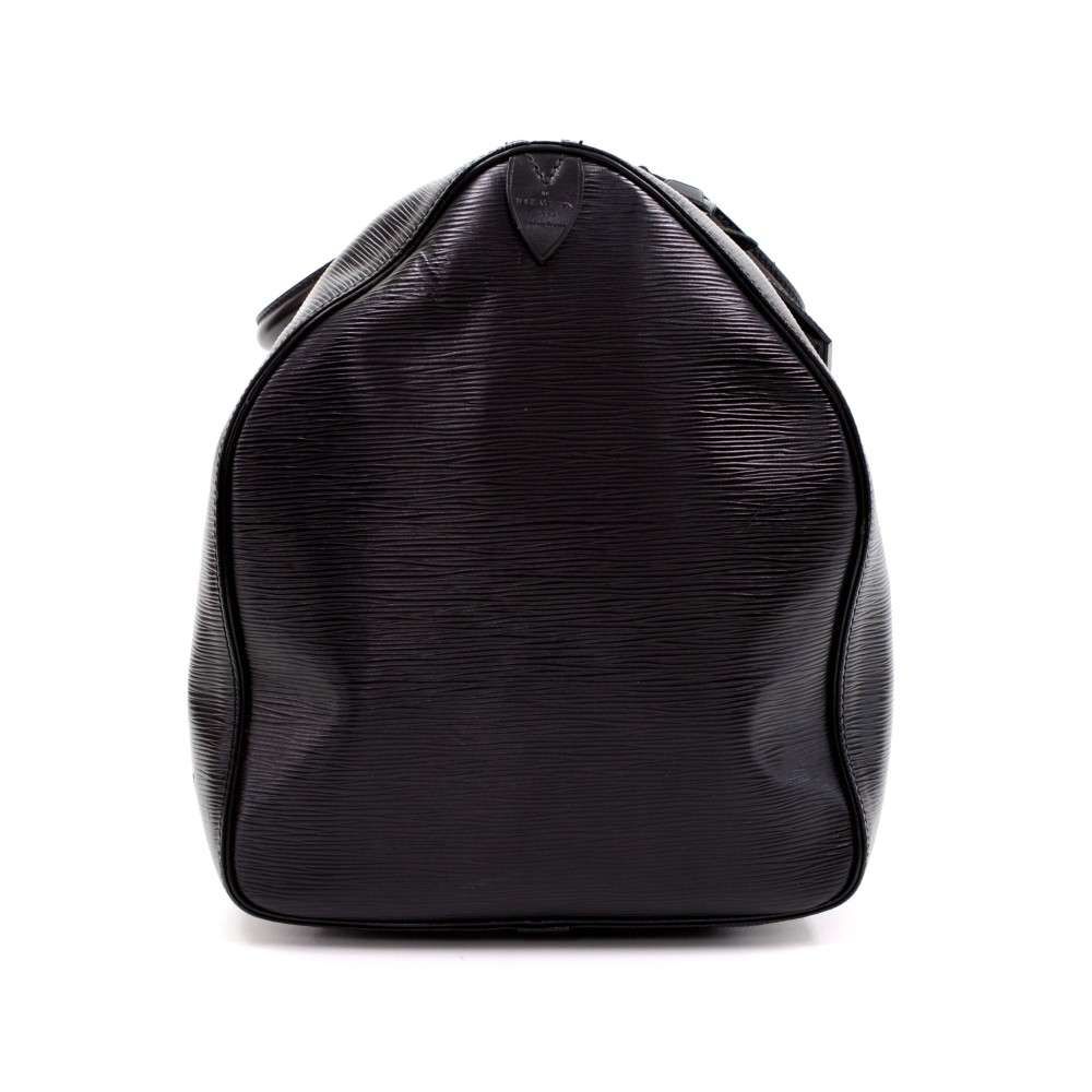 Louis Vuitton Black Epi Leather Keepall 55 Travel Bag – Timeless Vintage  Company
