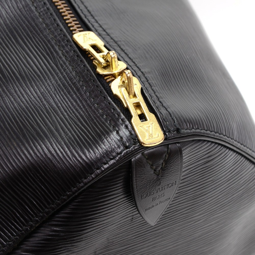 Vintage Louis Vuitton Epi Leather Keepall 55 From 1990🫐🧳#vintageloui