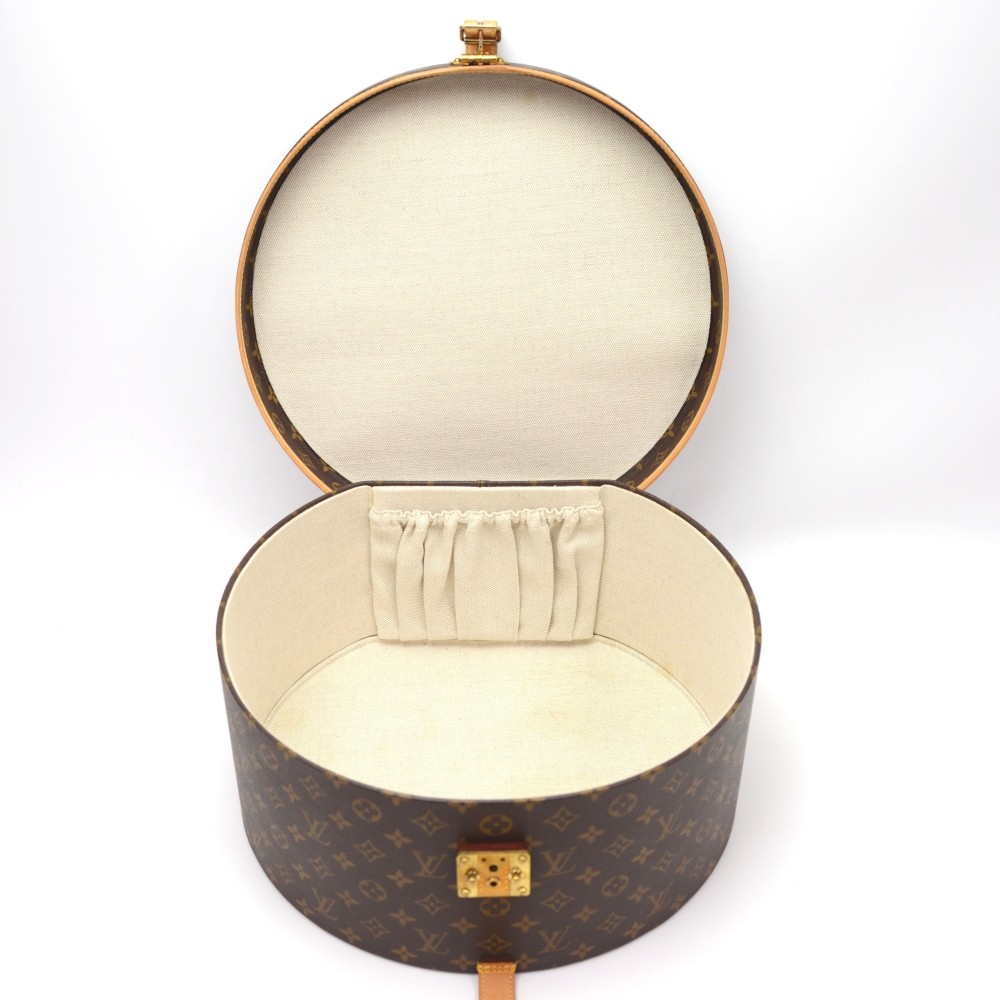 Louis Vuitton Monogram Canvas Boite Chapeaux Ronde 40 Hat Box, myGemma