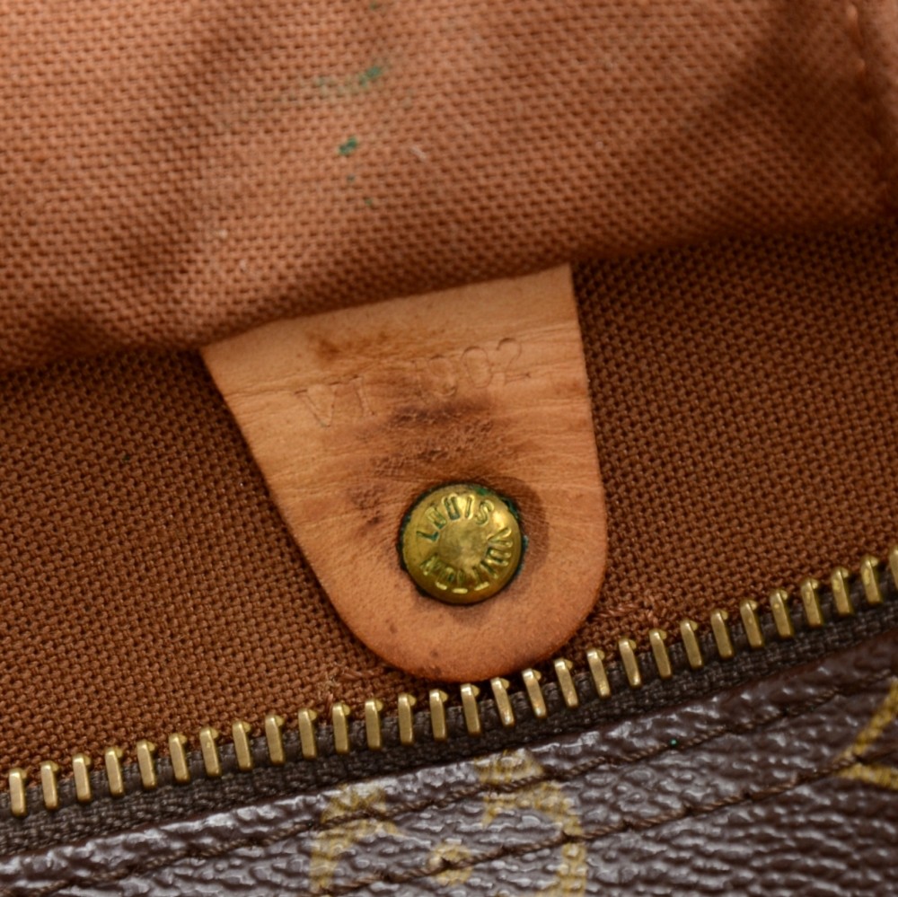 Louis Vuitton Speedy 25 Monogram Bag – Vanilla Vintage