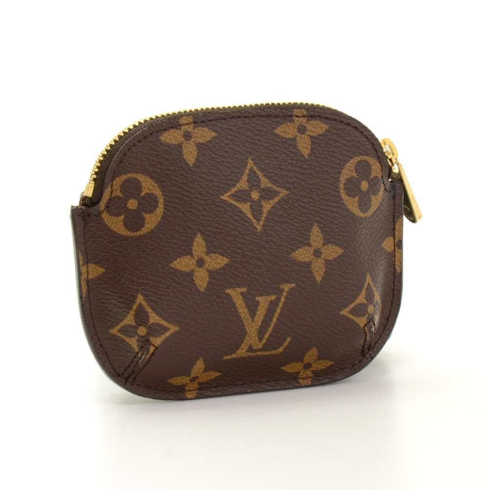 Louis Vuitton Brown Monogram Porte-Monnaie Schilling Cloth ref