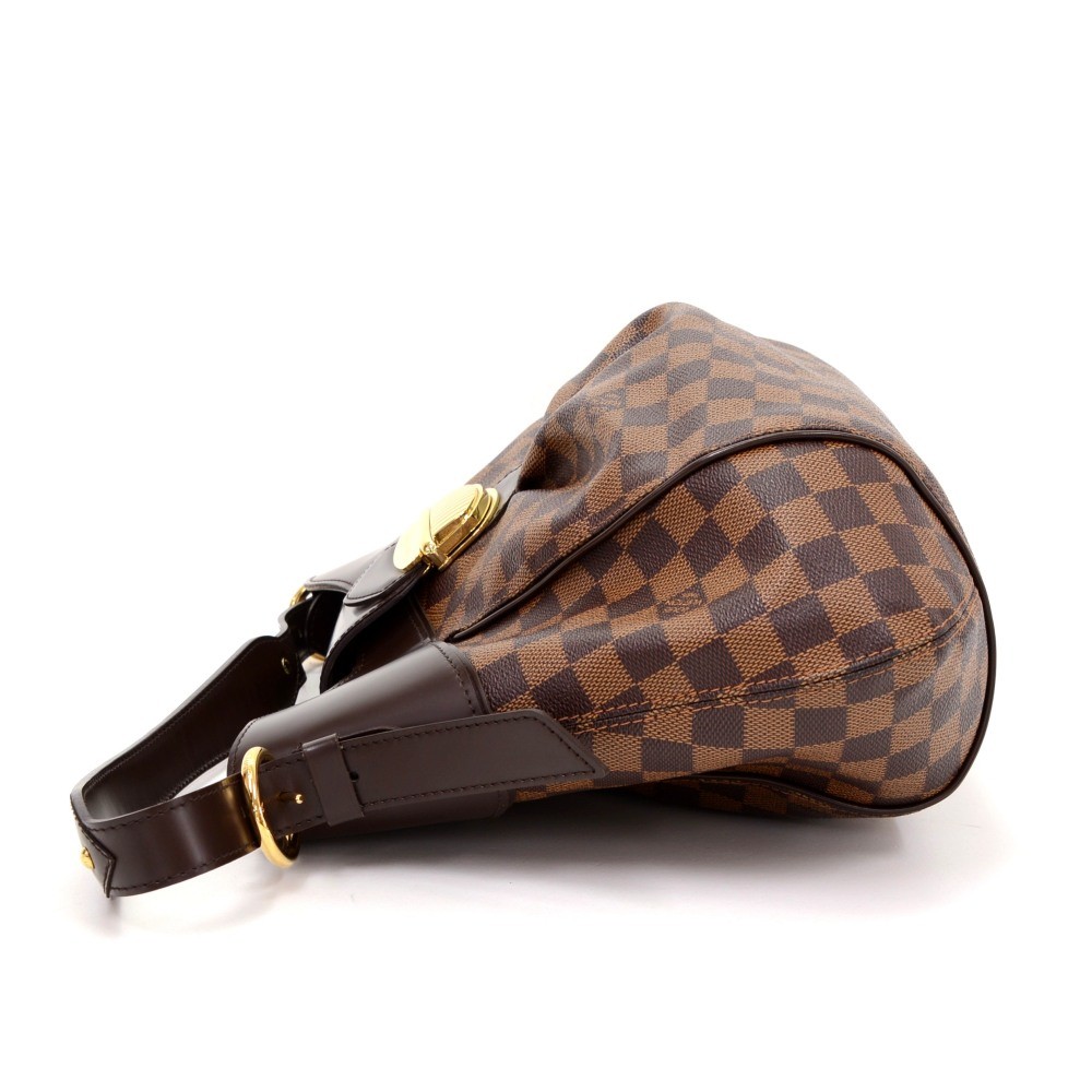 Louis Vuitton Sistina Shoulder Bag MM Brown Canvas for sale online