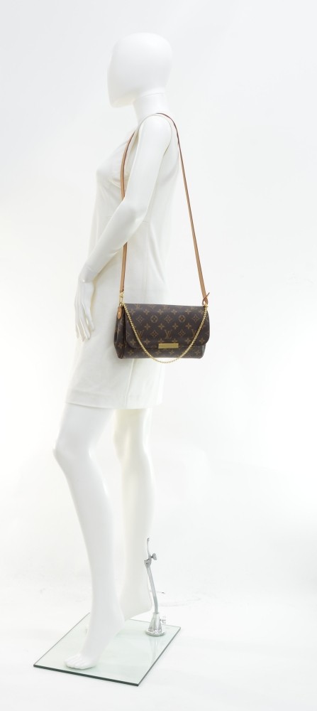 Louis Vuitton Monogram Canvas Favorite PM Shoulder Bag (SHF-p19Rzf