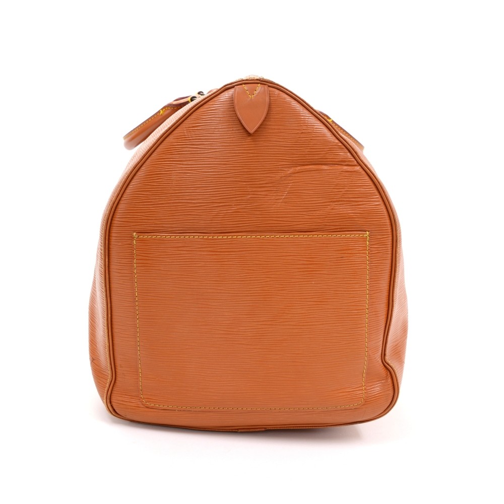 Louis Vuitton Vintage - Epi Keepall 55 - Brown - Epi Leather Travel Bag -  Luxury High Quality - Avvenice
