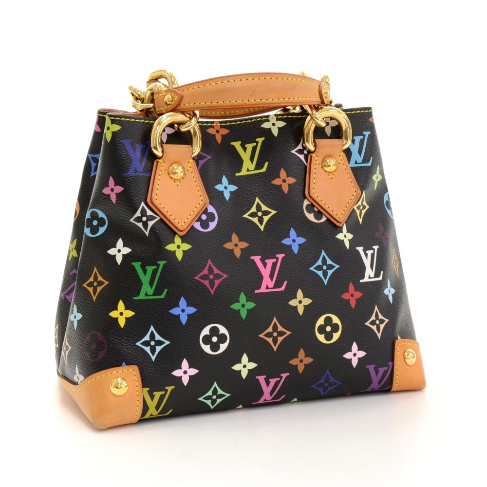 Louis Vuitton Audra Handbag Monogram Multicolor Multicolor