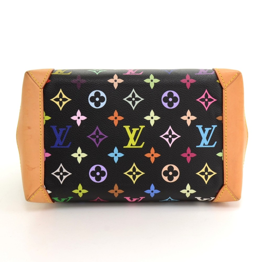 Audra Monogram Multicolore Canvas Bag — Resold