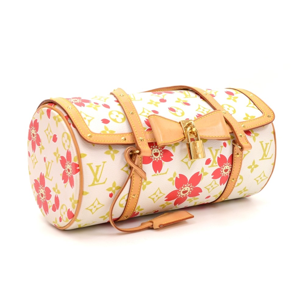 Louis Vuitton pre-owned Papillon Cherry Blossom Print Handbag