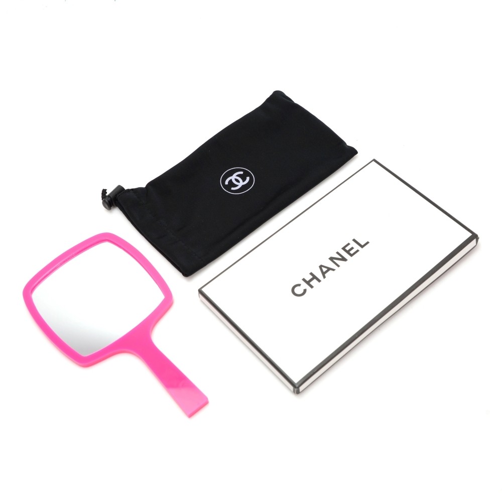 Chanel Chanel Pink Small Hand Mirror