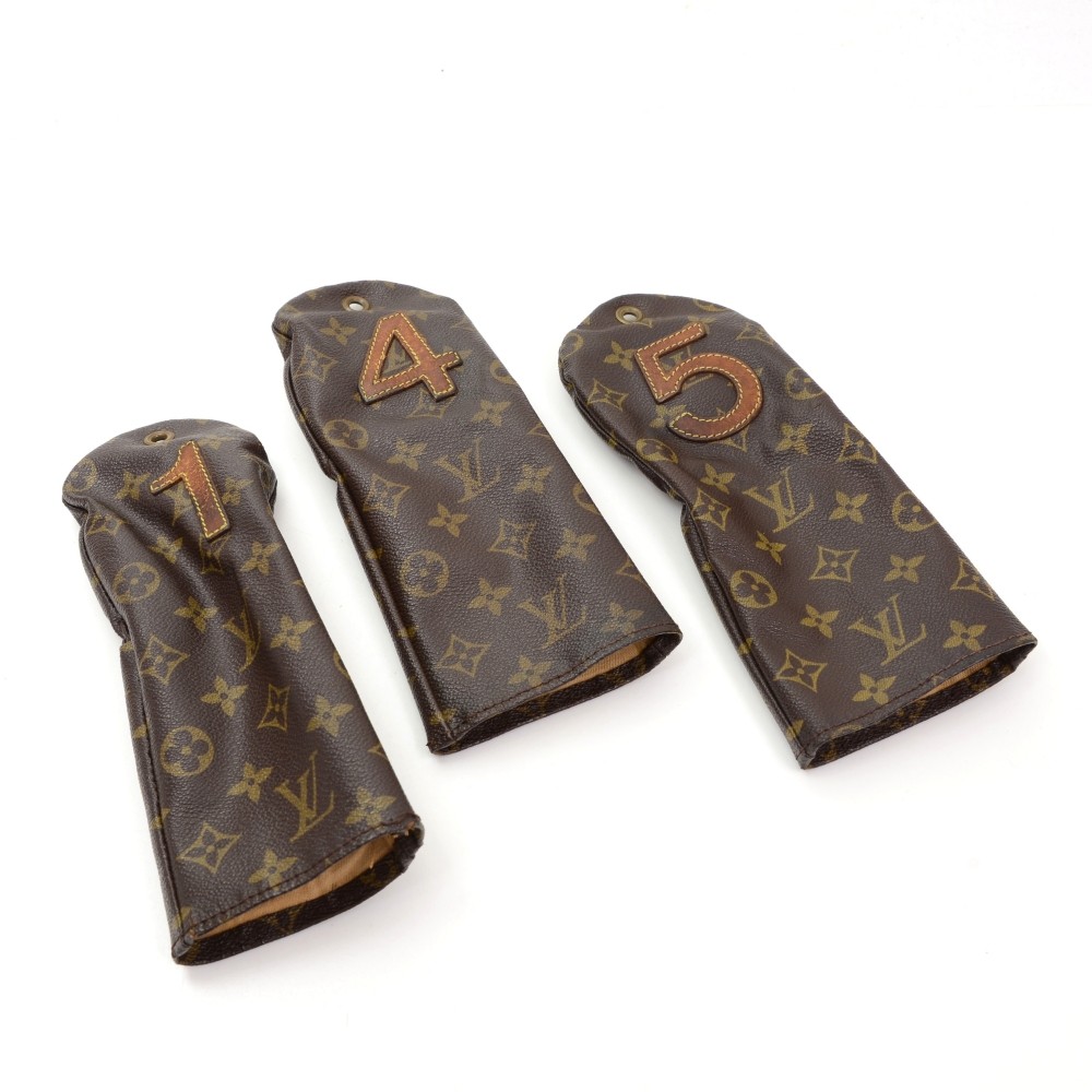 Louis Vuitton Vintage Monogram Golf Bag w/ Club Head Covers - Brown  Sporting Goods, Sports - LOU712021