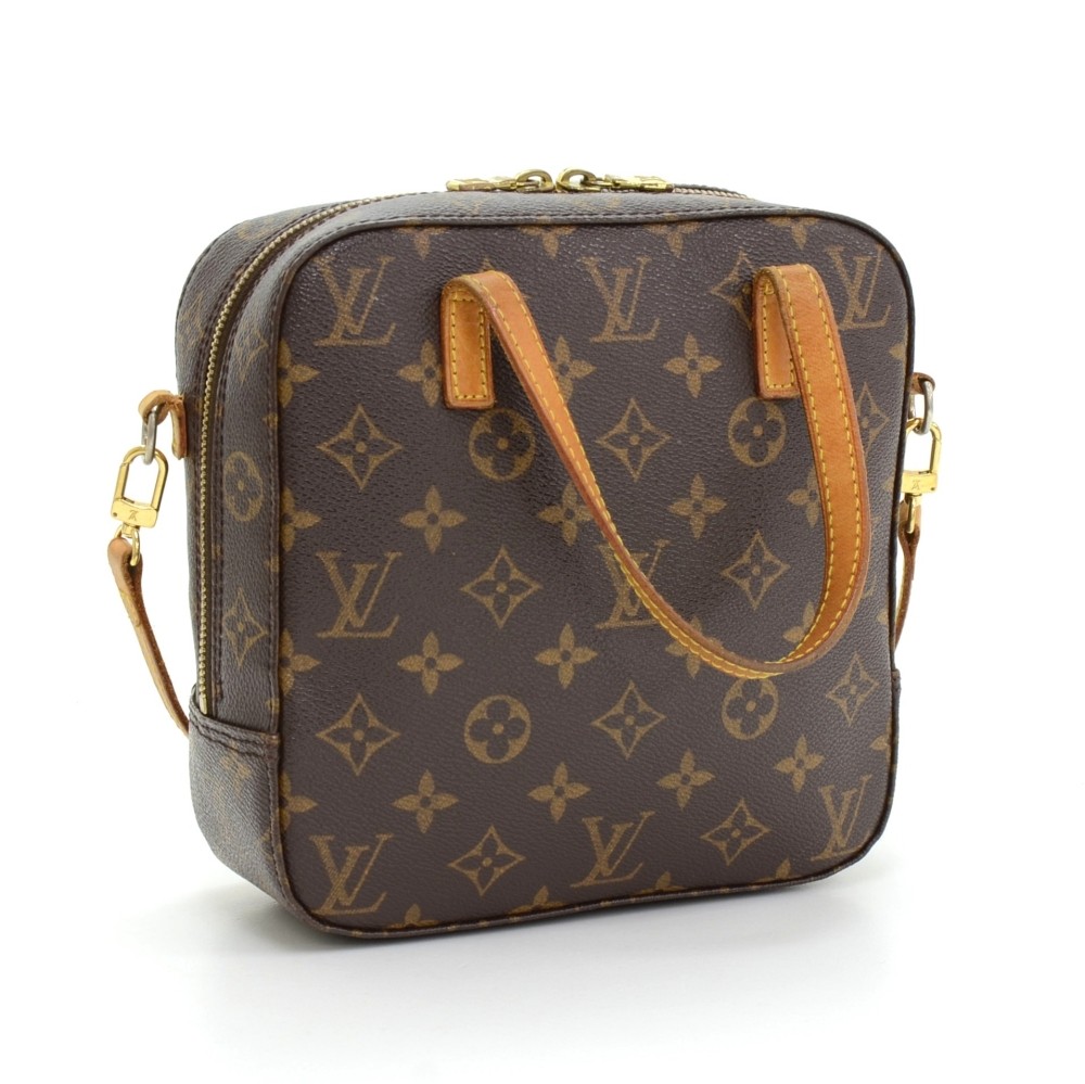 Sold at Auction: Louis Vuitton Monogram Spontini Bag