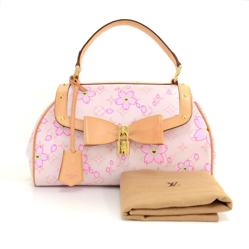 Louis Vuitton Monogram Cherry Blossom Sac Retro Pink