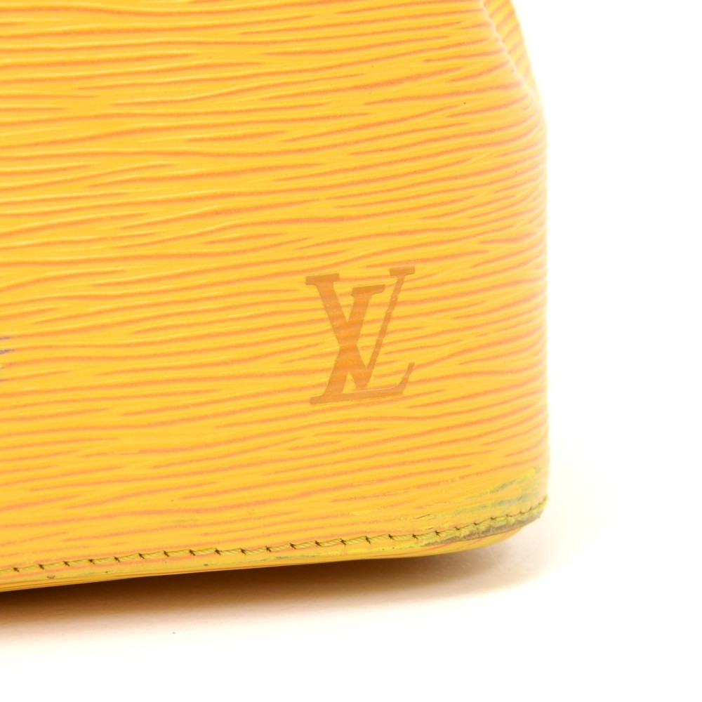 LOUIS VUITTON Epi Petit Noe Gold Buckle Shoulder Bag Yellow M44109 – Brand  Off Hong Kong Online Store