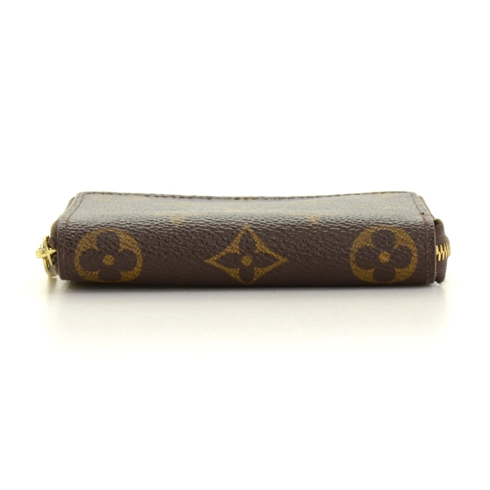 Louis Vuitton Lipstick Case Monogram Brown in Canvas with Gold