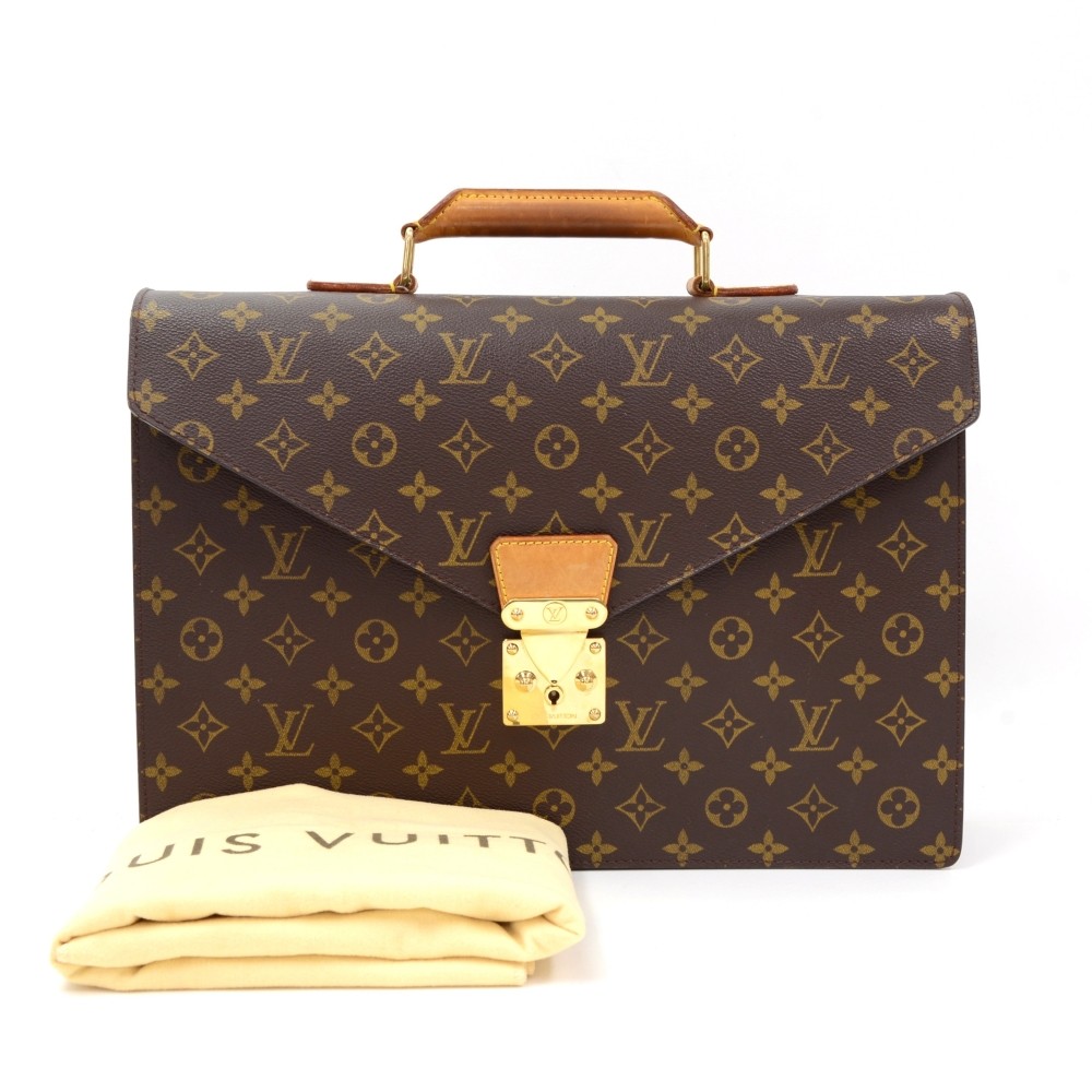 LOUIS VUITTON Laptop Briefcase Serviette Conseiller - Hard shell – Chanel  Vuitton