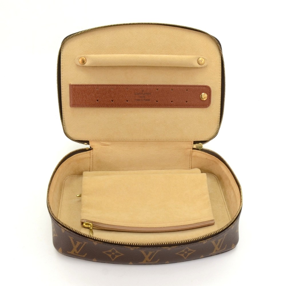 Louis Vuitton Monte-Carlo Jewelry Box Monogram Canvas Brown