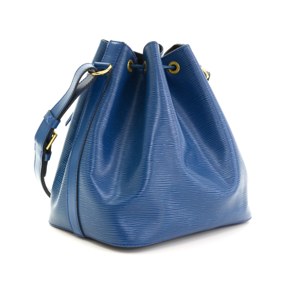 Louis Vuitton Epi Blue Petite Noe Shoulder Bag – Timeless Vintage Company