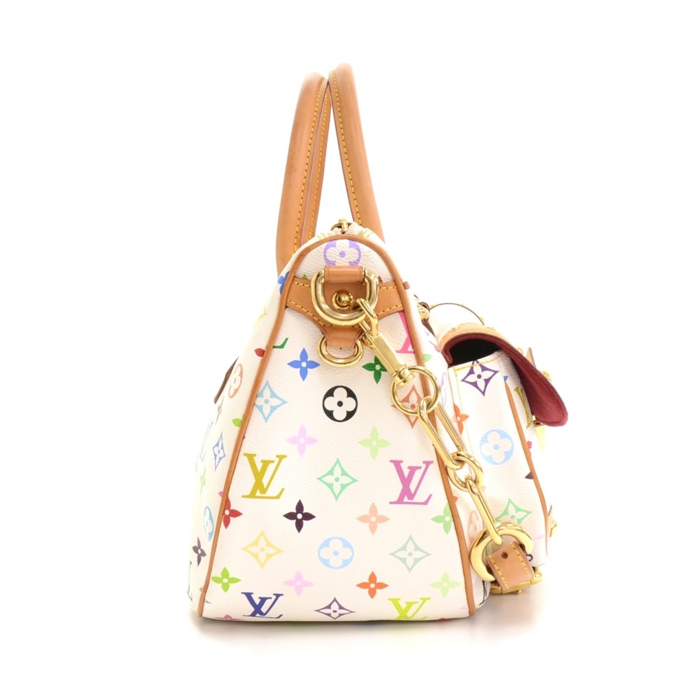 Louis Vuitton Vintage Multicolore Monogram Rita Bag - White Handle Bags,  Handbags - LOU797877