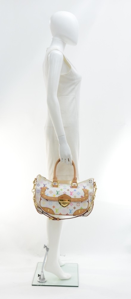 Louis Vuitton Monogram White Multicolor Rita Women 2way Handbag – Reeluxs  Luxury