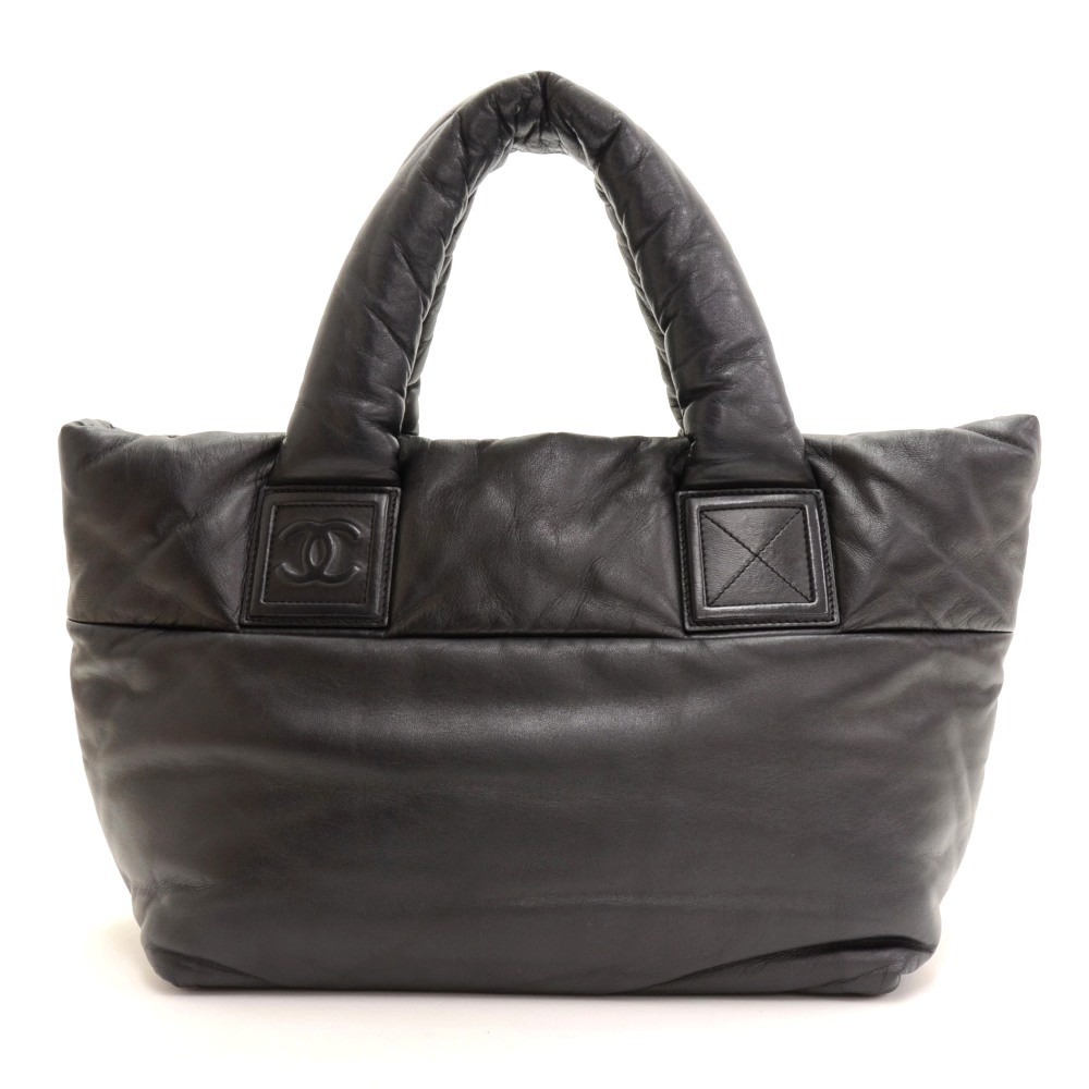 Cocoon leather handbag Chanel Black in Leather - 31460699