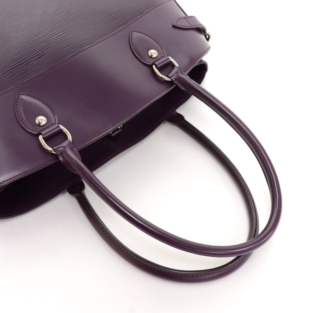 Louis Vuitton Prune Electric Epi Leather Alma GM Purple ref.34651 - Joli  Closet