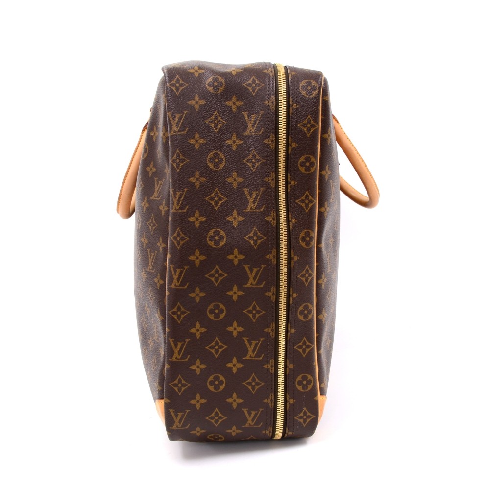 LOUIS VUITTON Sirius 55 Travel Hand Bag Monogram Leather Brown M41404  11MK972