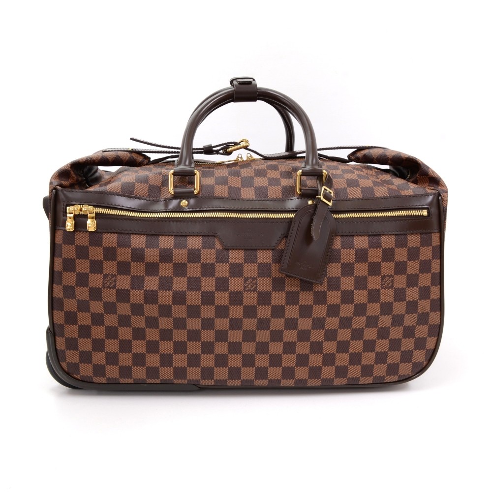 Louis Vuitton Convertible Damier Ebene Eole 50 Rolling Luggage Carry-on  240868