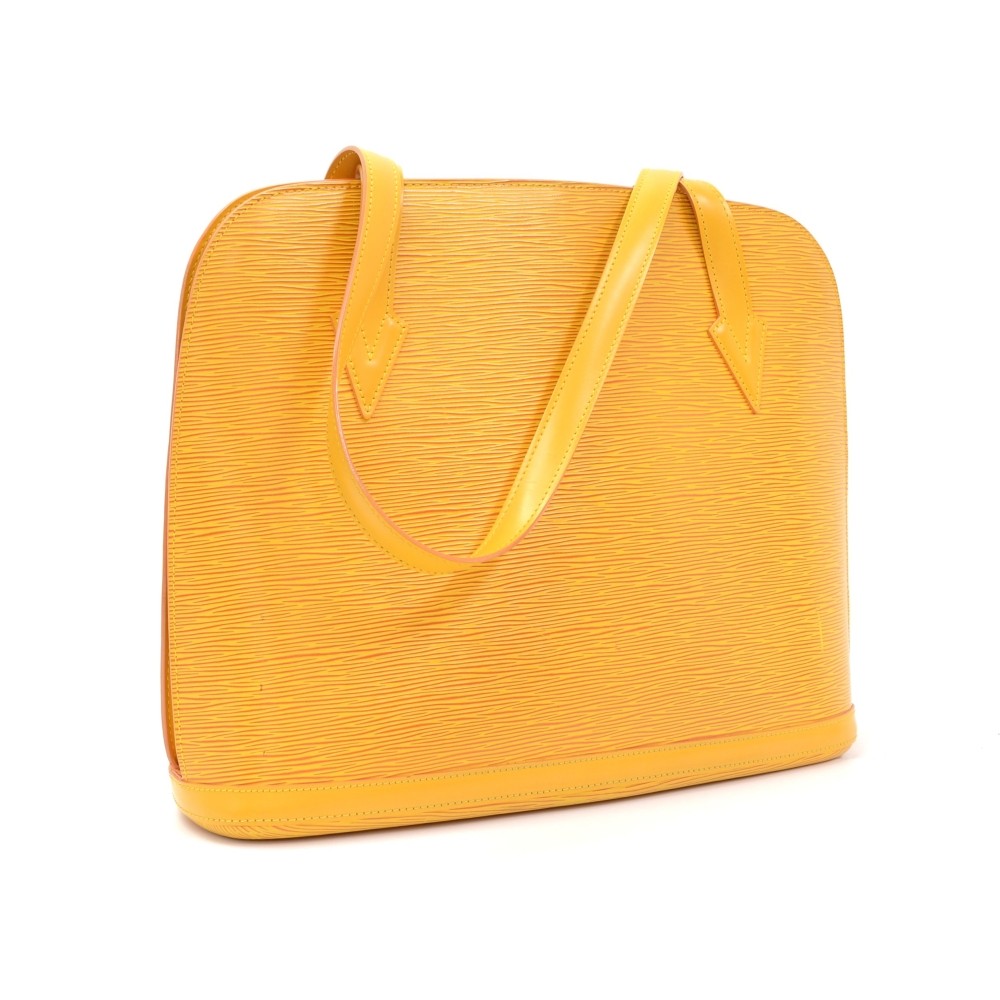 Louis Vuitton Epi Lussac in Canary Yellow