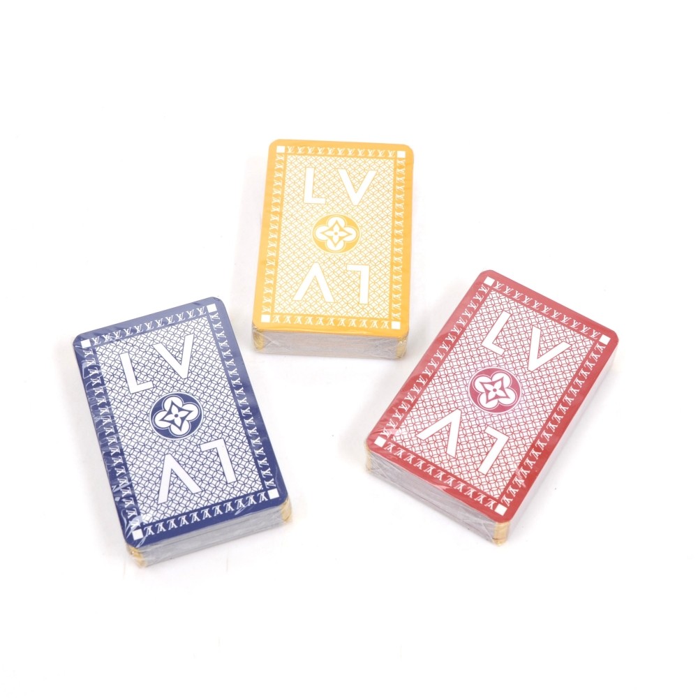 Louis Vuitton Set of 3 Jeu de Cartes Playing Cards - Blue Decorative  Accents, Decor & Accessories - LOU743963