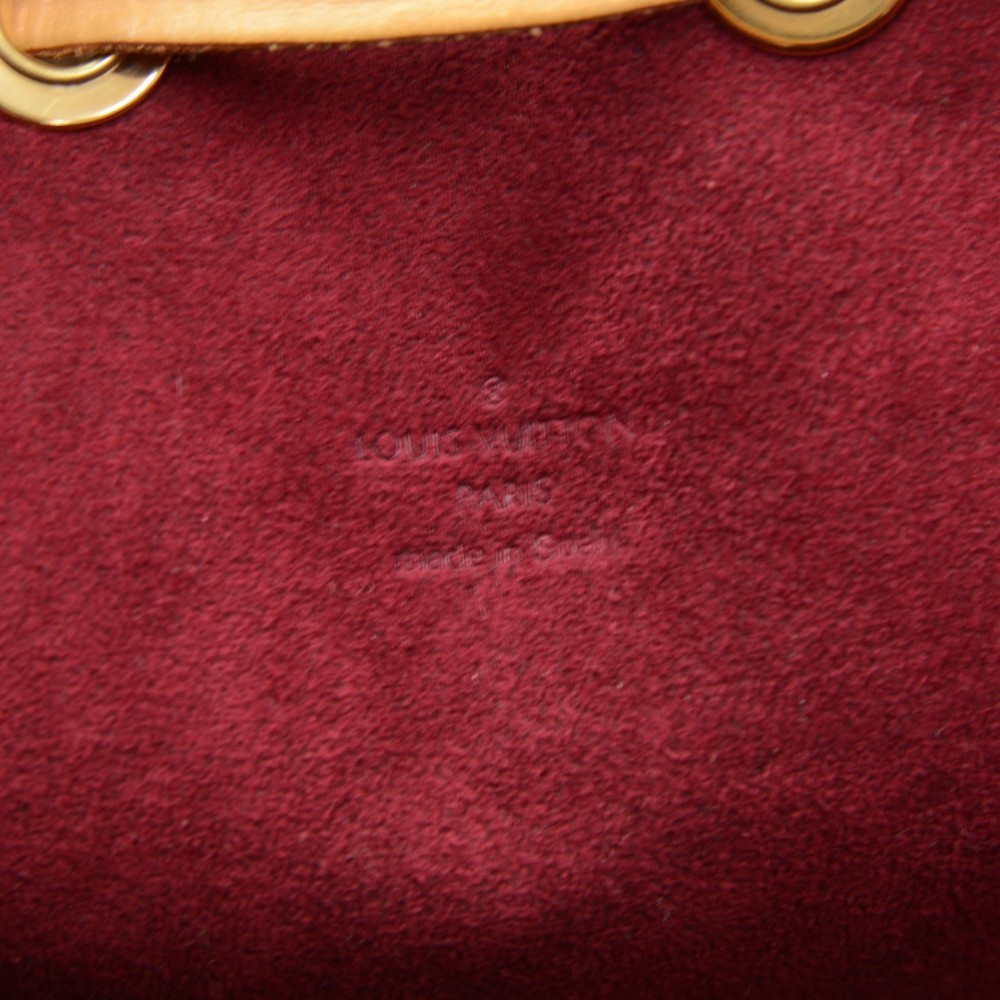 Louis Vuitton White Monogram Multicolore Petit Noe Multiple colors Leather  Cloth ref.275338 - Joli Closet