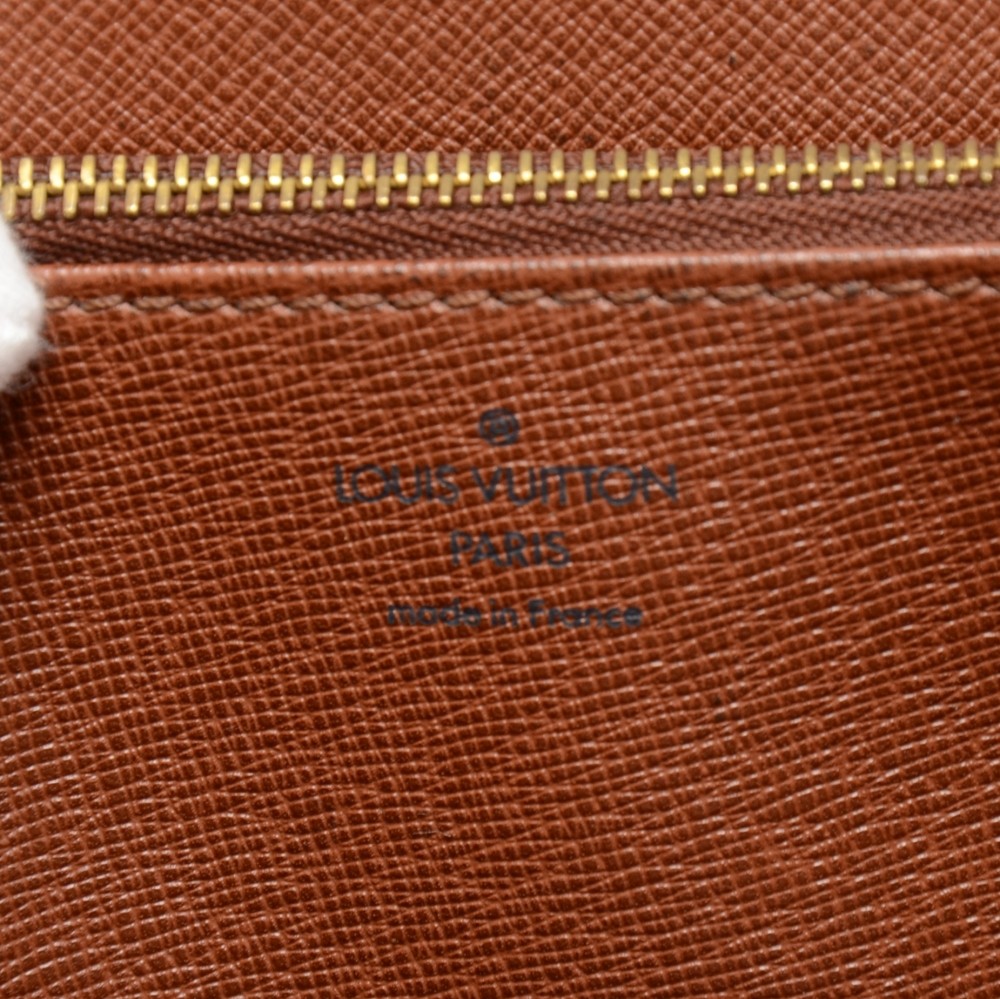 Authentic Louis Vuitton Monogram Malesherbes Hand Bag M51379 LV VG