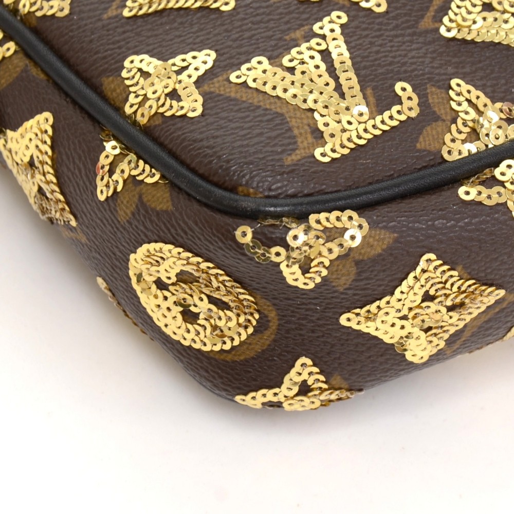 Louis Vuitton Monogram Eclipse Pochette Accessoires - Brown Shoulder Bags,  Handbags - LOU752279