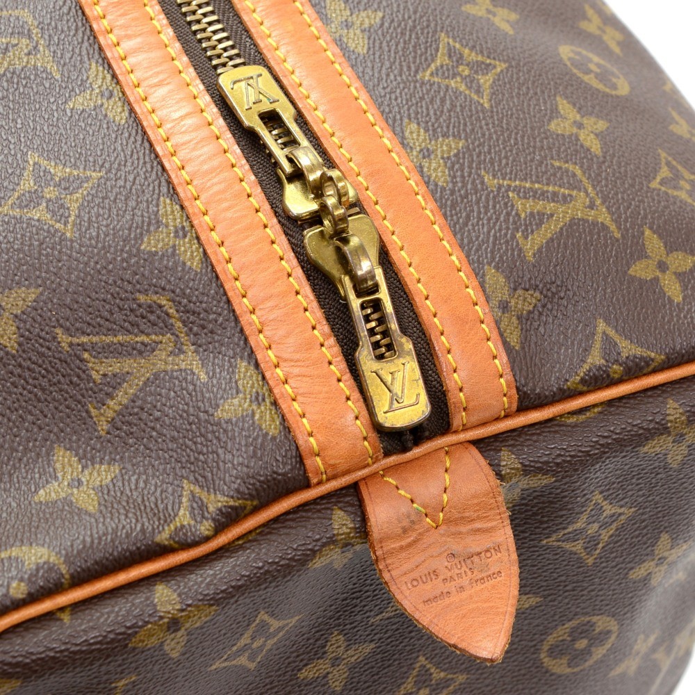 Sac souple cloth 48h bag Louis Vuitton Brown in Cloth - 37102508