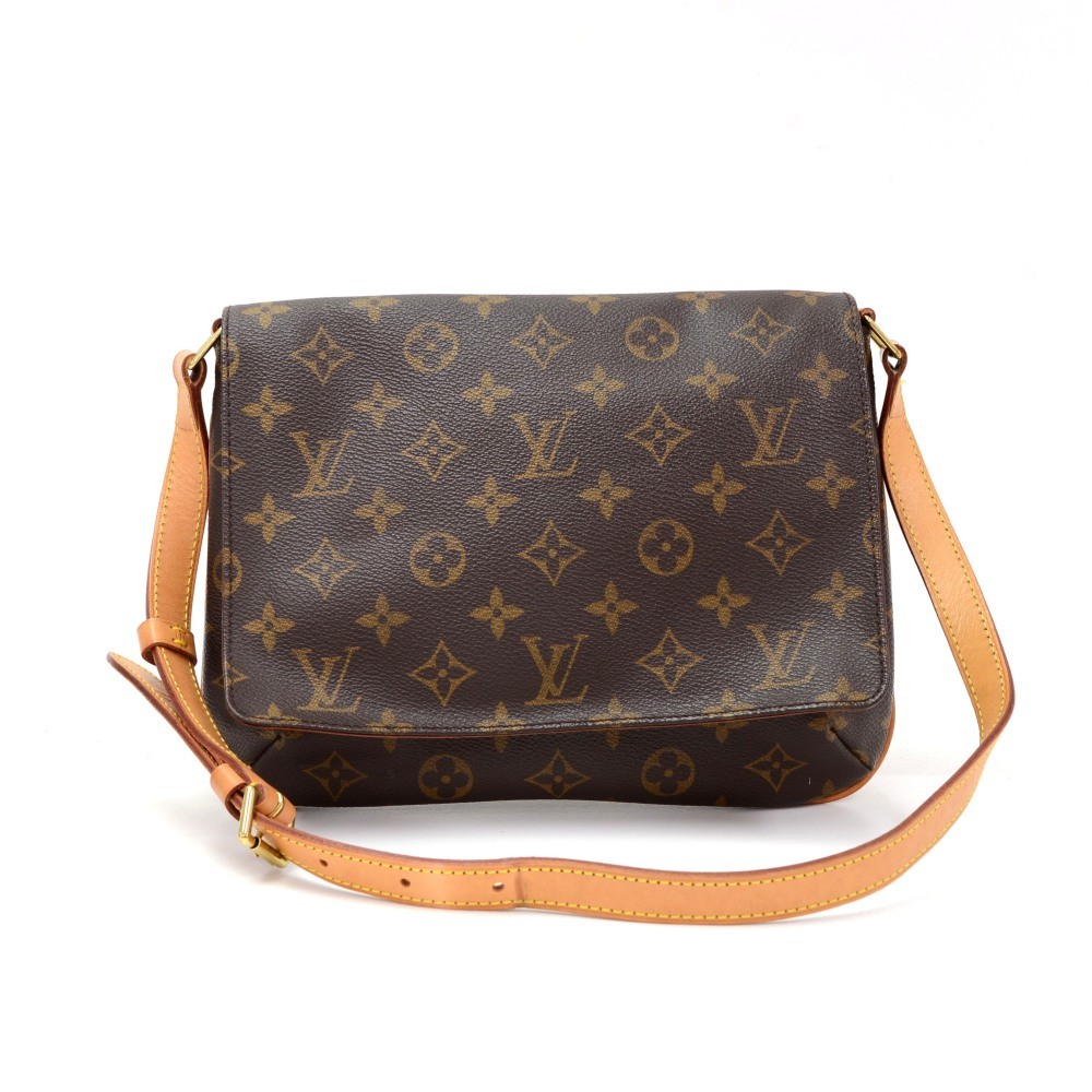 Louis Vuitton Musette Tango Shoulder Bag Monogram – ＬＯＶＥＬＯＴＳＬＵＸＵＲＹ