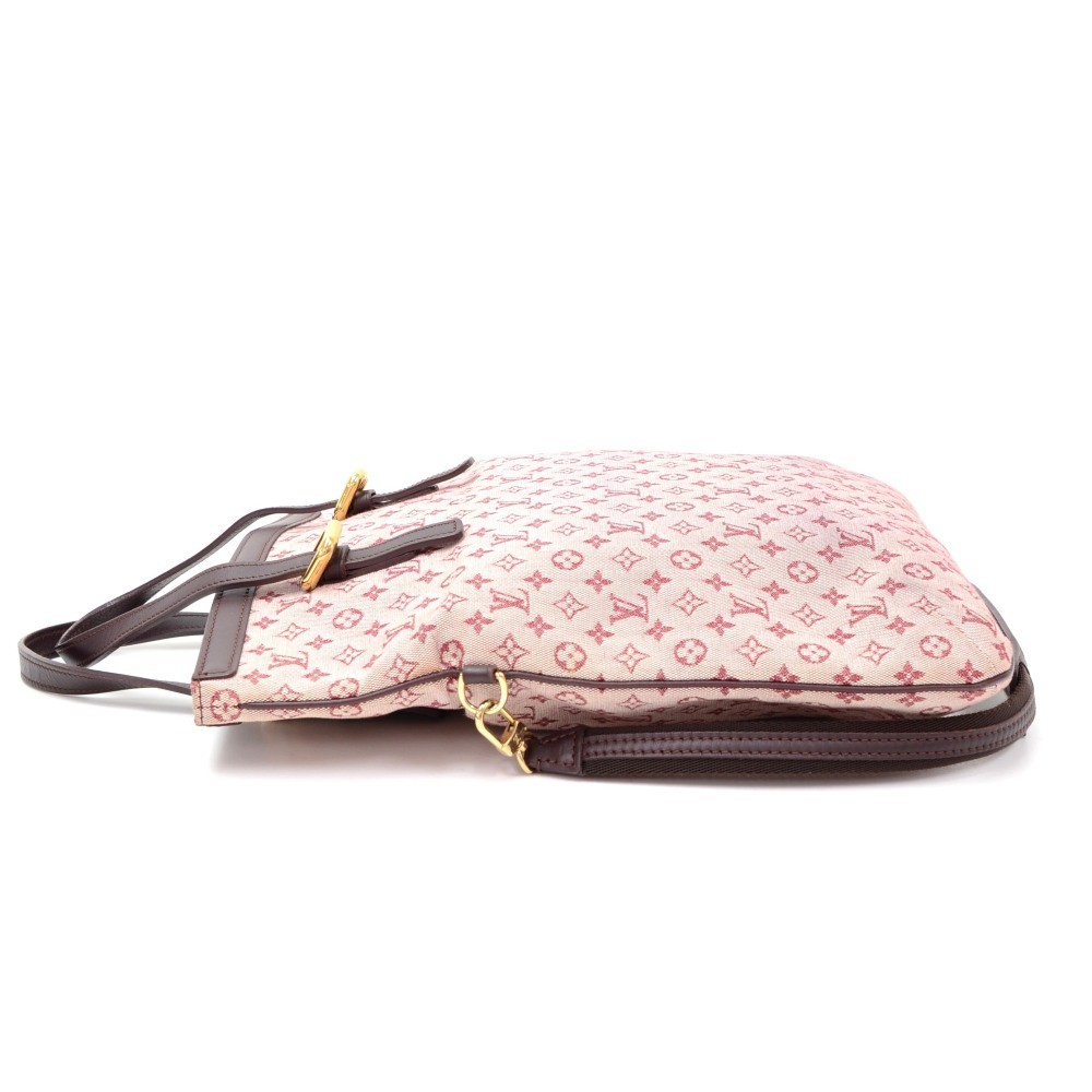 Authenticated Used LOUIS VUITTON Louis Vuitton Monogram Mini Francoise Tote  Bag Handbag Shoulder Cerise M92210 