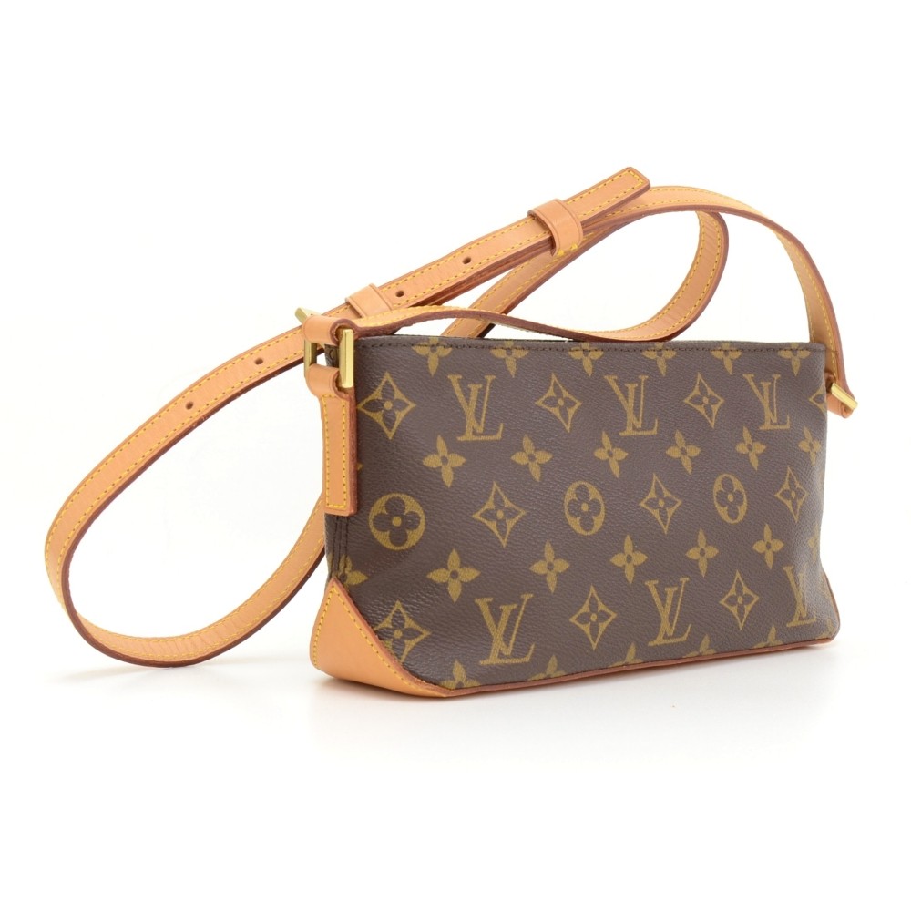 Louis Vuitton Trotteur Brown Canvas Shoulder Bag (Pre-Owned) – Bluefly