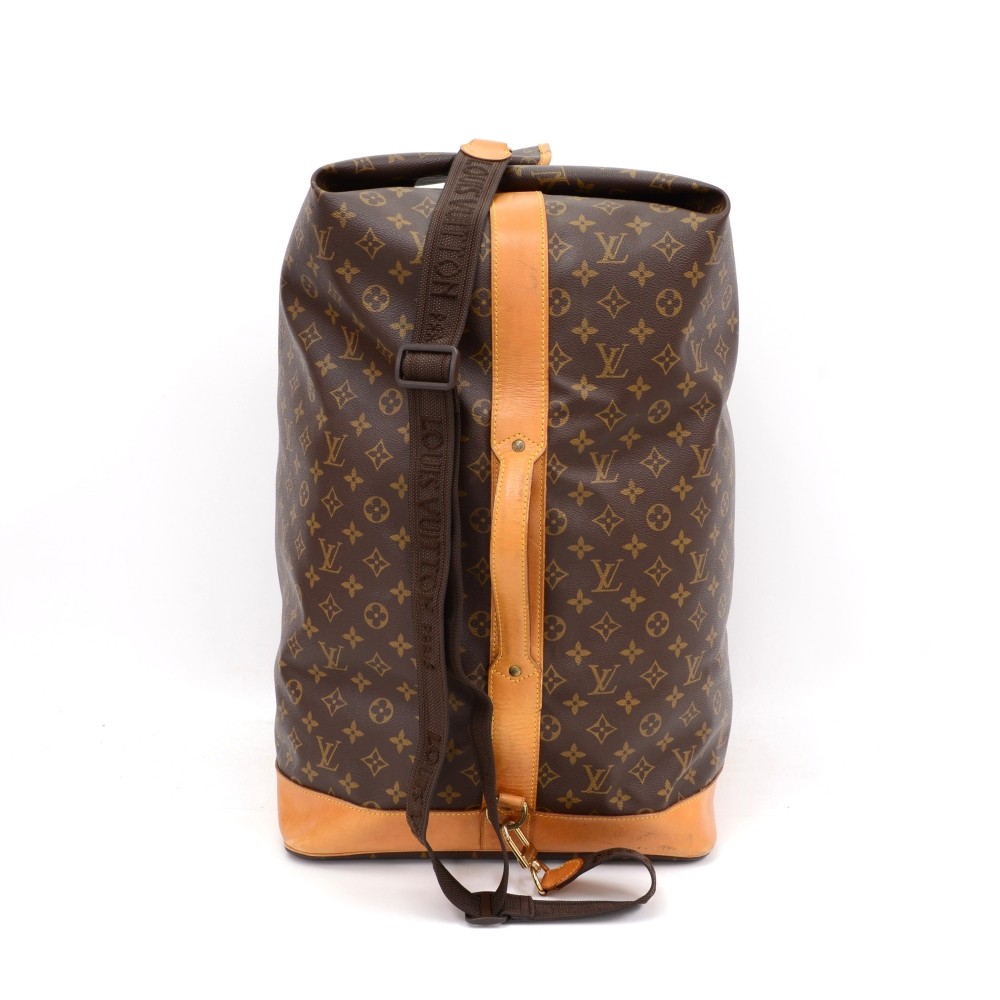 Louis Vuitton Vintage 1992 Sac Marin Coated Canvas Americas Cup Large  Travel Bag