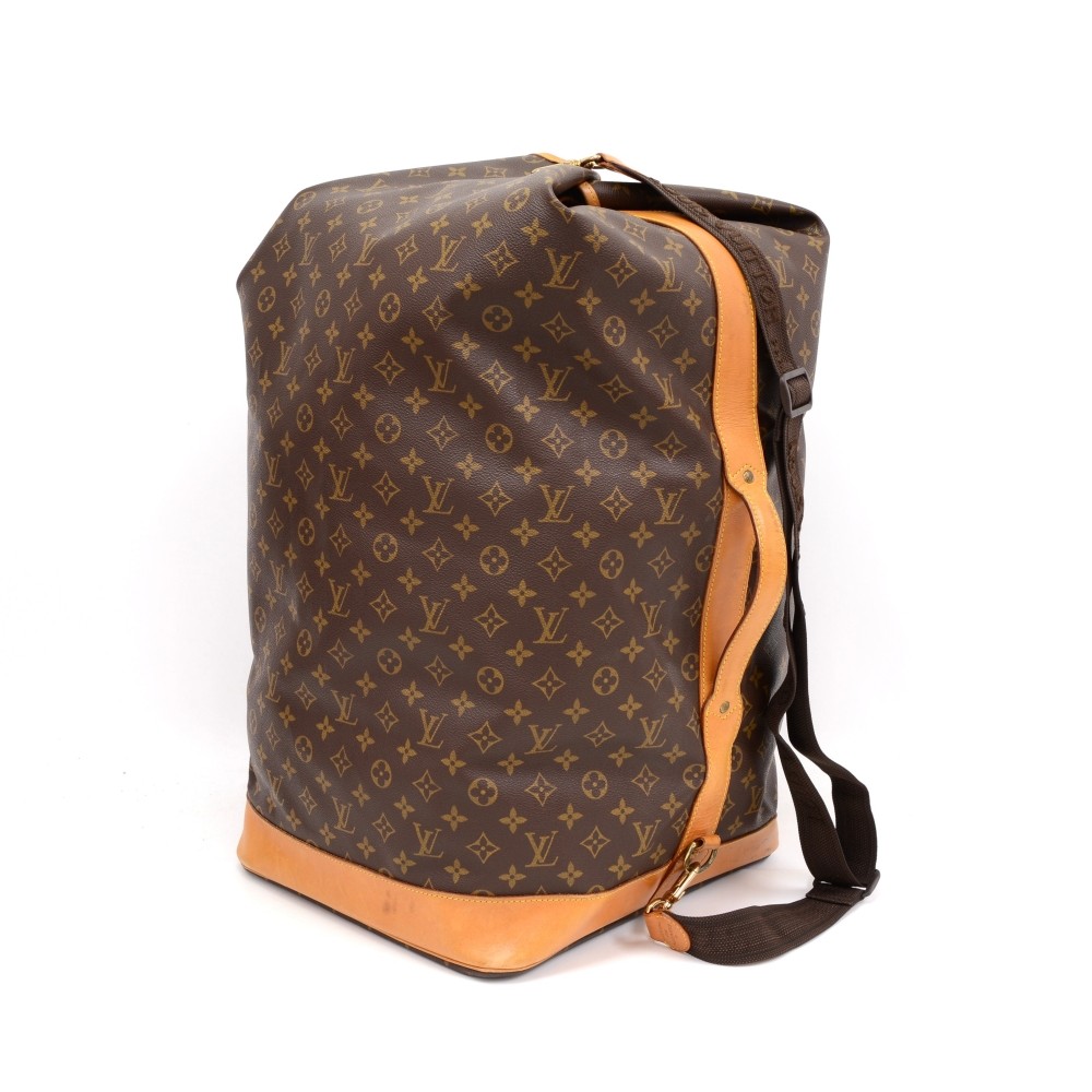 Louis Vuitton Monogram Sac Marin Large Duffle Bag XL Travel Tote