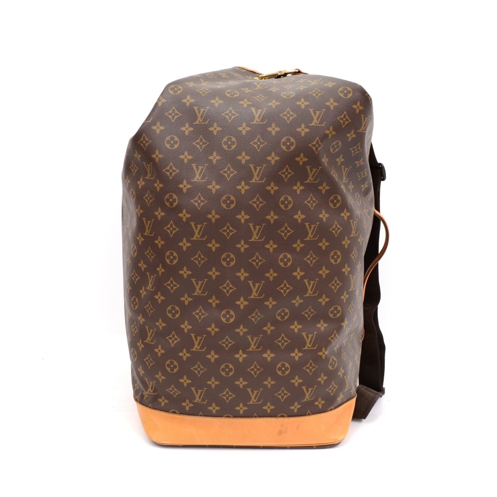Large Vintage Louis Vuitton Sac Marin Xl Duffle Travel Bag