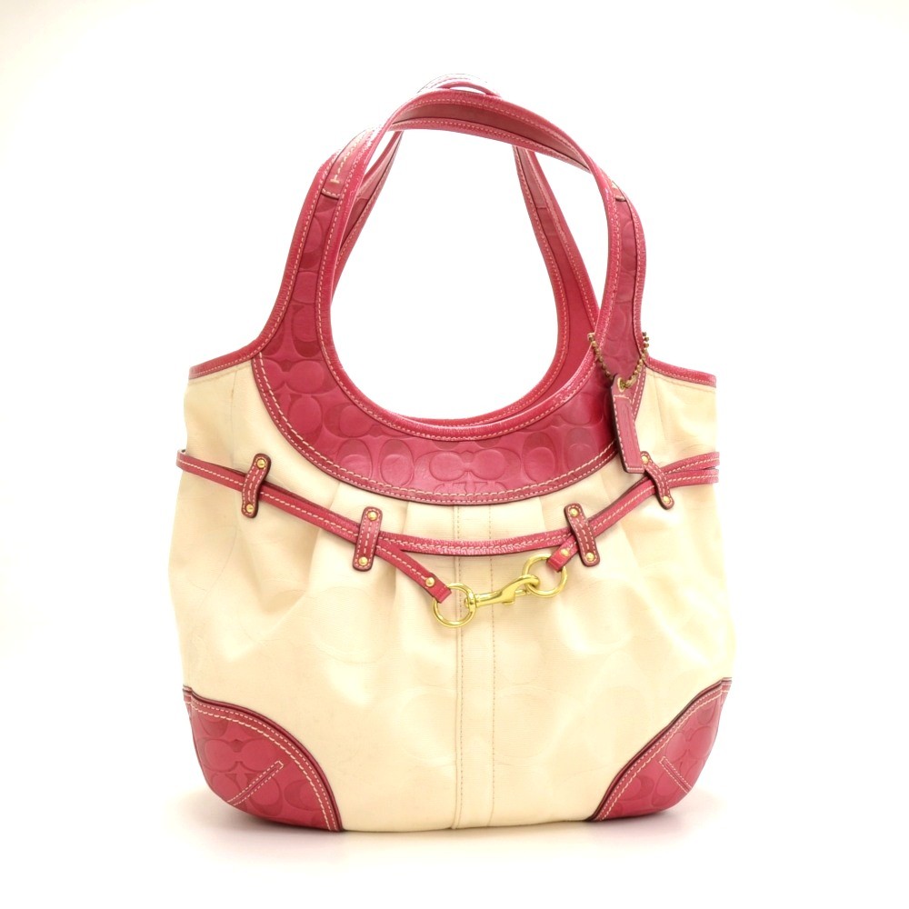 fuschia-pink-leather-designer-tote-bag-back - Schandra