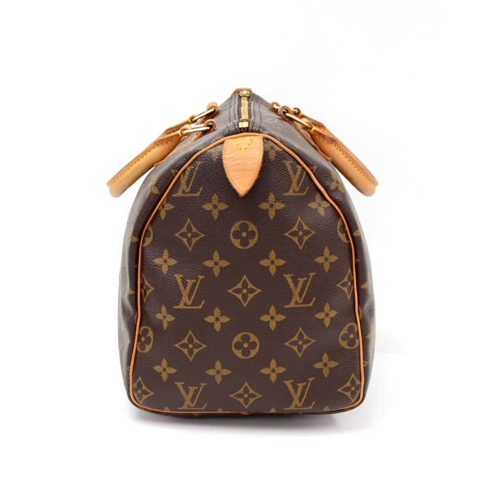LOUIS VUITTON Monogram Speedy 30 Hand Bag VI0960 – LuxuryPromise