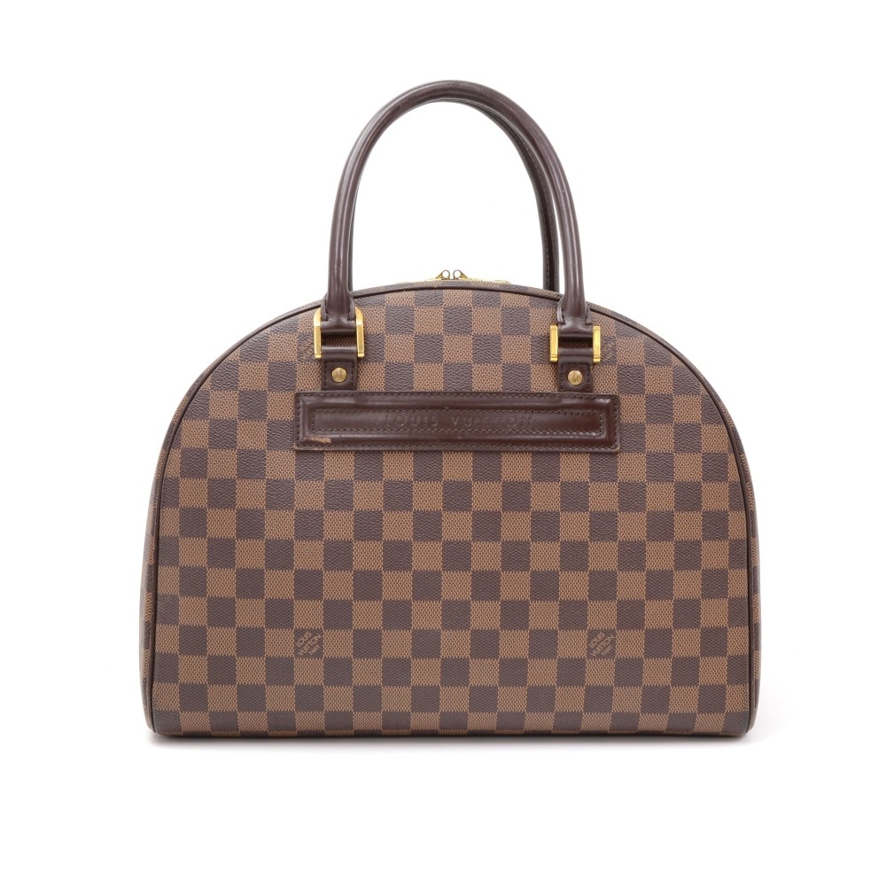 Auth Louis Vuitton Nolita Damier Ebene Hand Bag