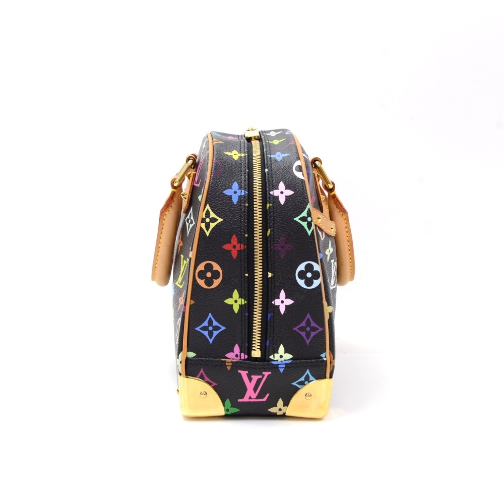 Louis Vuitton Black Monogram Multicolore Trouville Handle Bag at 1stDibs  louis  vuitton multicolor trouville, lv trouville multicolor black, louis vuitton  trouville multicolor
